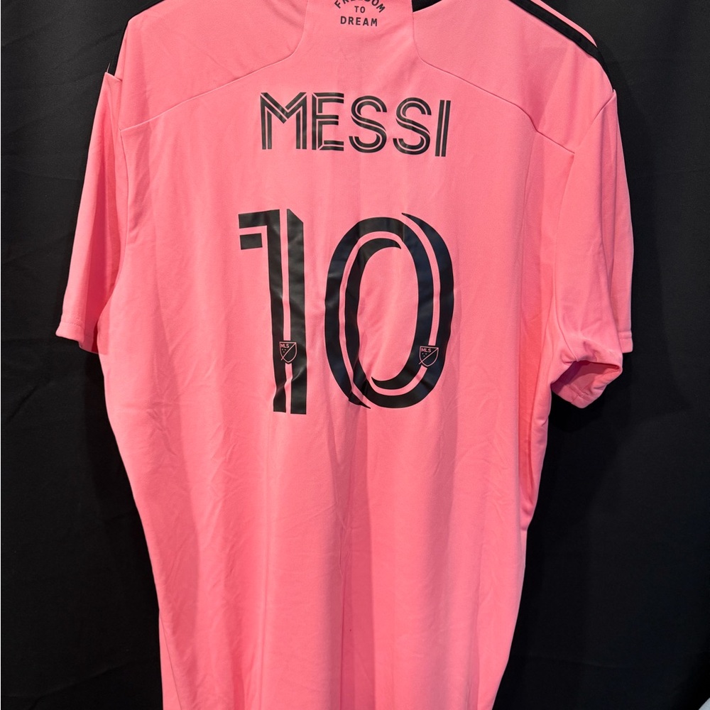 adidas Pink and Black Men's Jersey